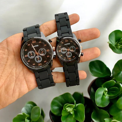 MARS COUPLE WATCHES FOR MEN AND WOMEN