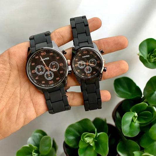 MARS COUPLE WATCHES FOR MEN AND WOMEN