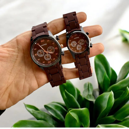MARS COUPLE WATCHES FOR MEN AND WOMEN